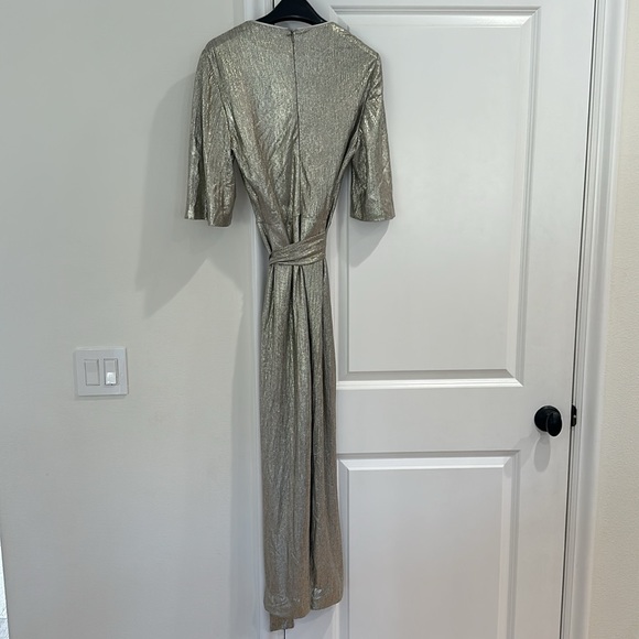 Galvan London Metallic Galaxy Jumpsuit - Picture 5 of 7